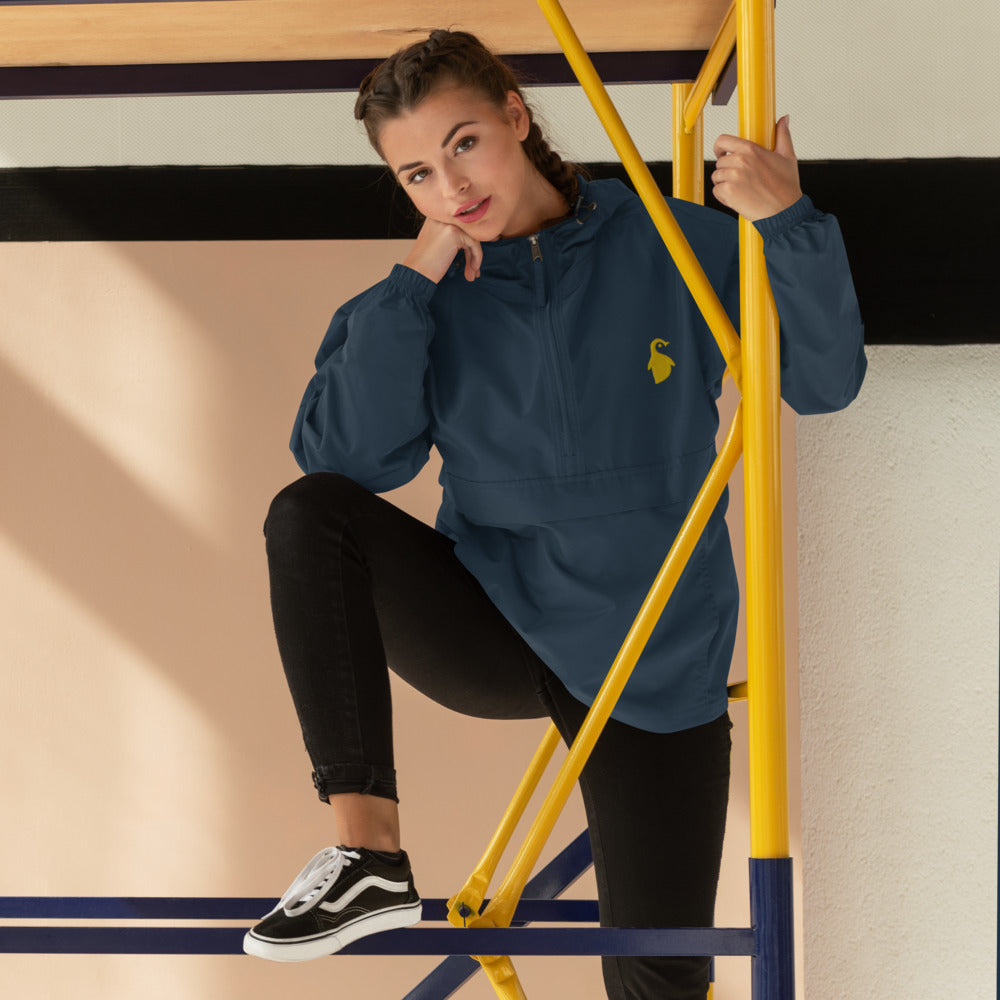 Embroidered Penguyen x Champion Packable Jacket - Penguyen