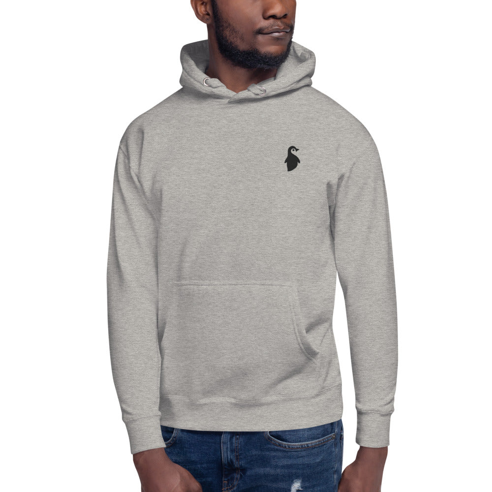 Embroidered Logo Hoodie - Penguyen