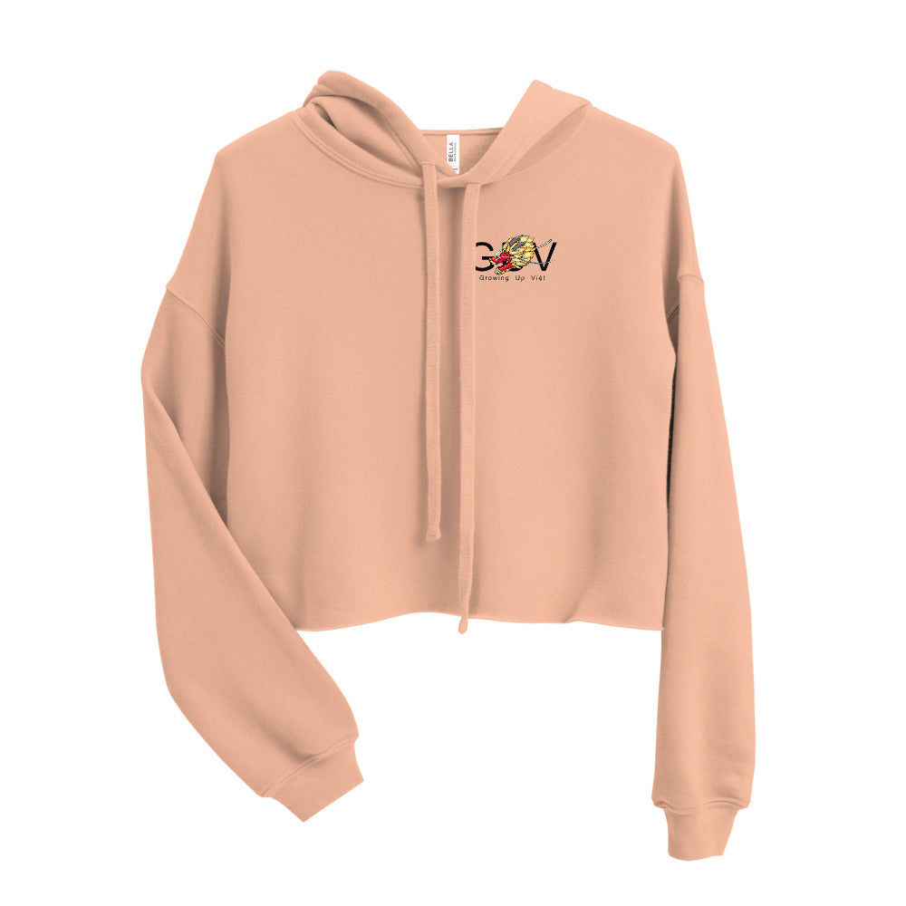 Growinupviet Crop Hoodie - Penguyen
