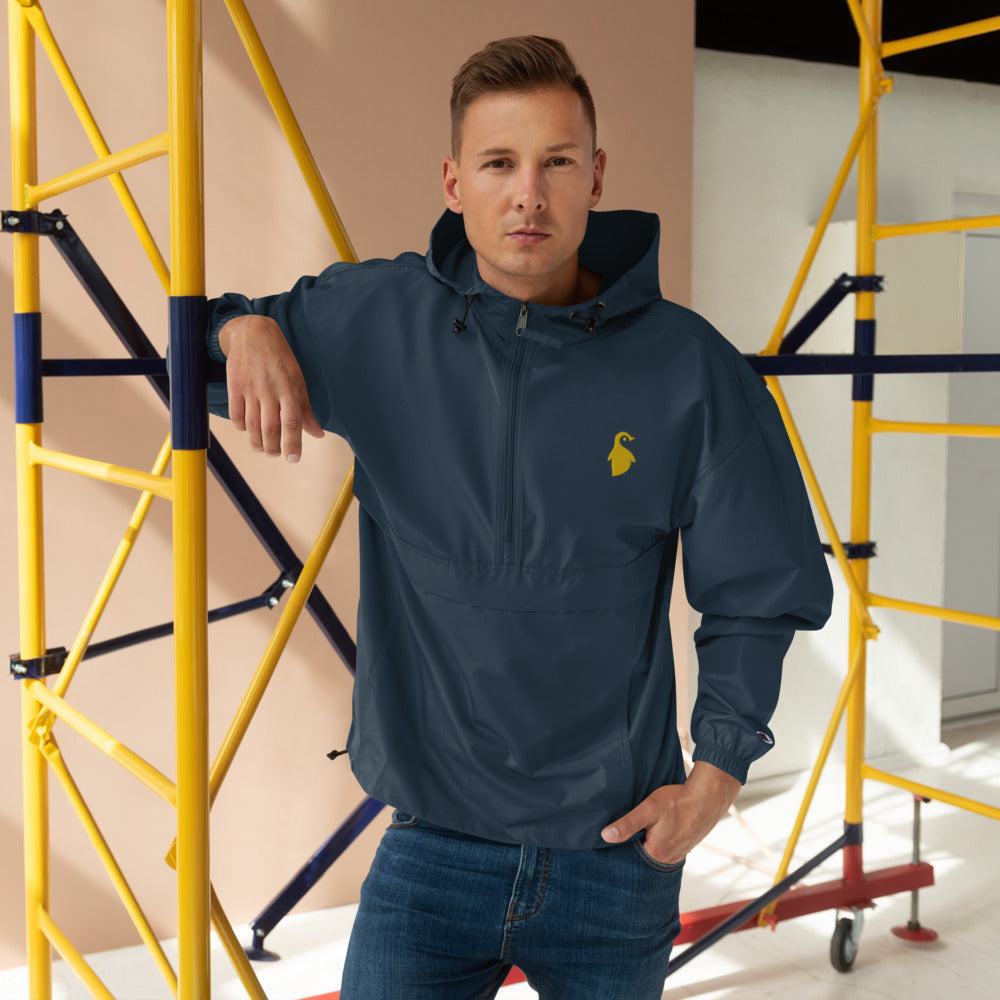 Embroidered Penguyen x Champion Packable Jacket - Penguyen