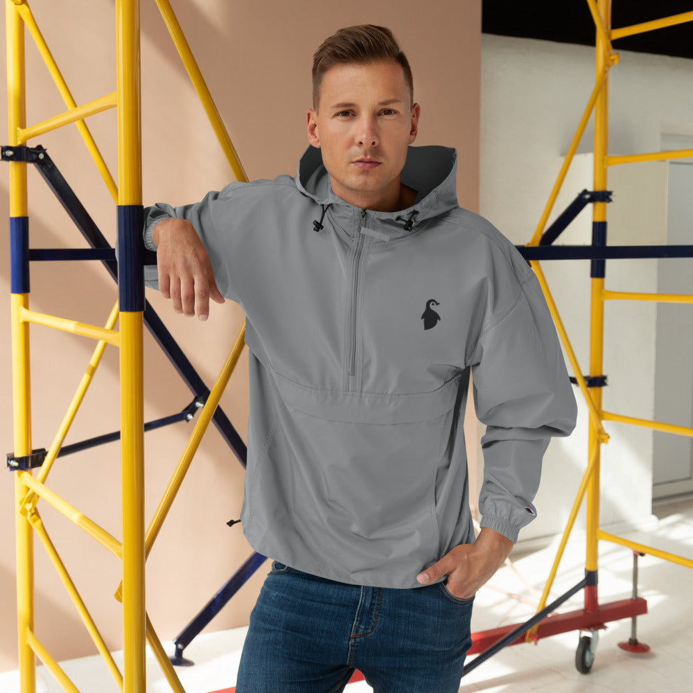 Embroidered Penguyen x Champion Packable Jacket - Penguyen