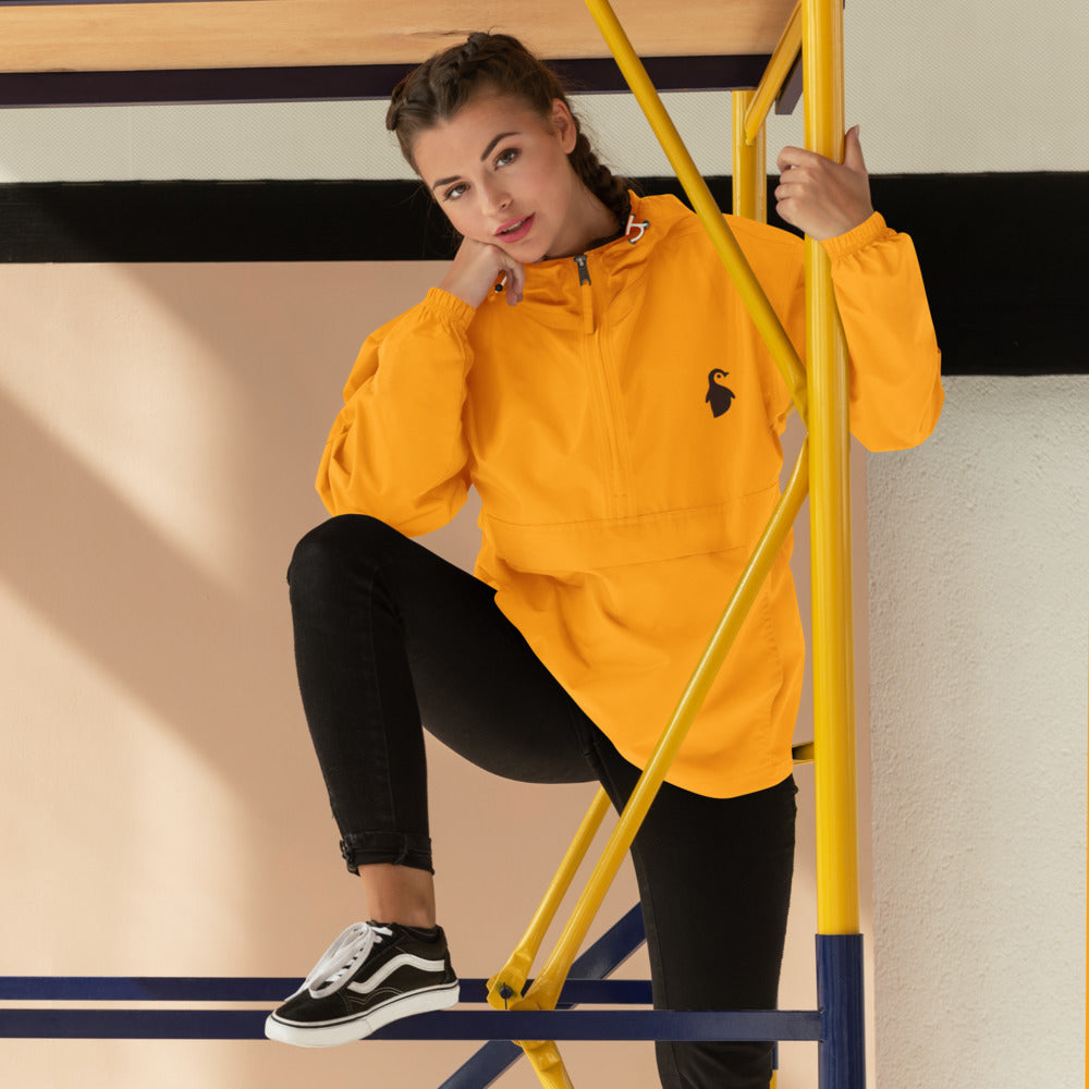 Embroidered Penguyen x Champion Packable Jacket - Penguyen