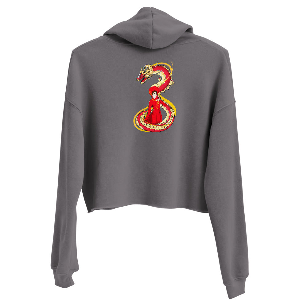 Growinupviet Crop Hoodie - Penguyen