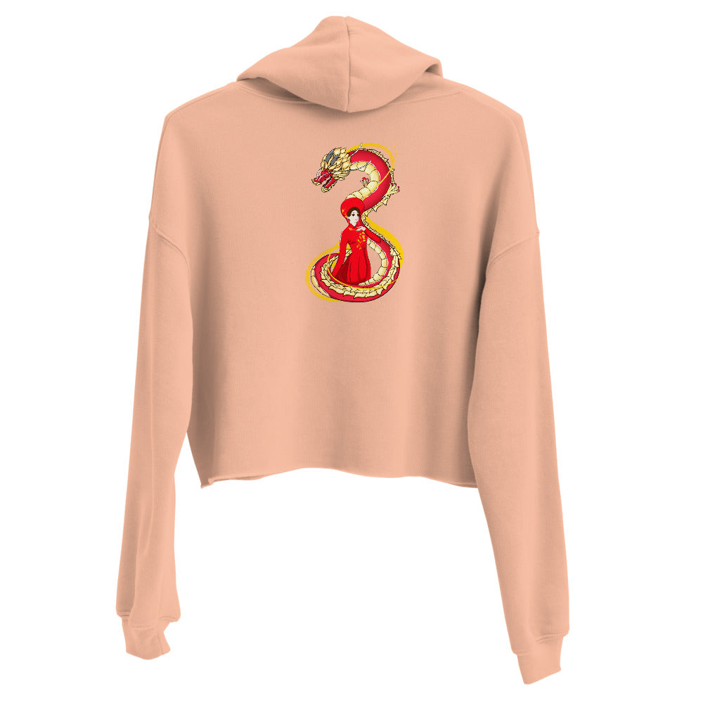 Growinupviet Crop Hoodie - Penguyen
