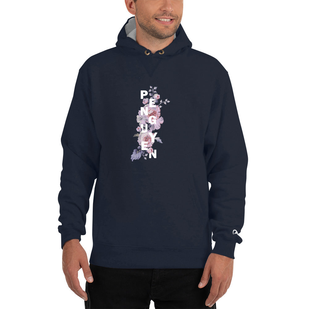 Floral Penguyen x Champion Hoodie - Penguyen