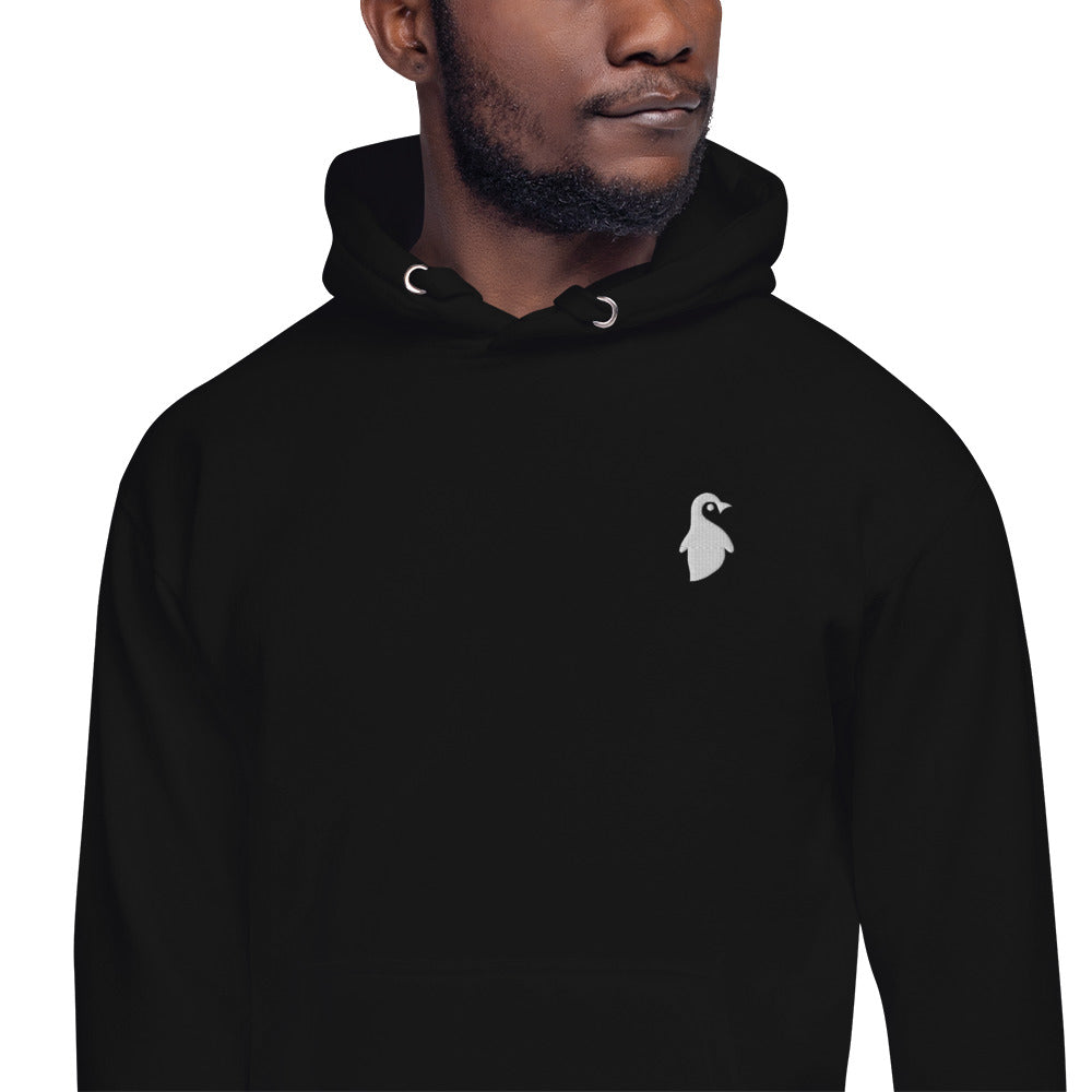 Embroidered Logo Hoodie - Penguyen