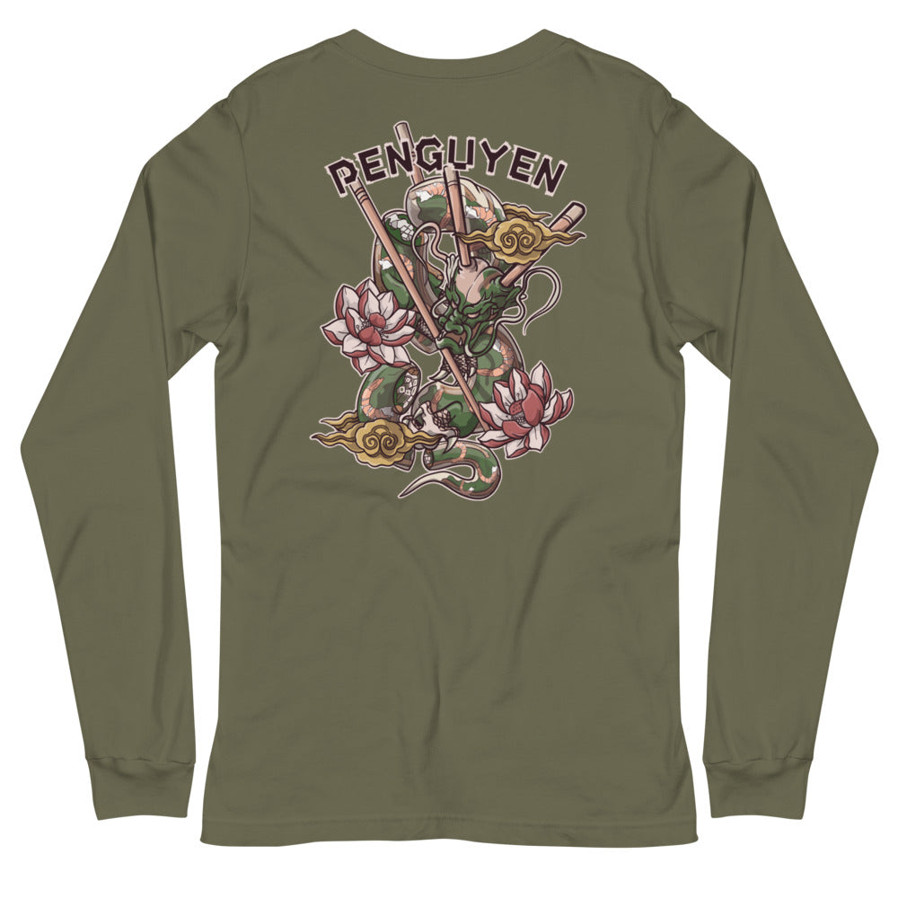 Growinupviet X Penguyen Spring Roll Dragon Longsleeve - Penguyen
