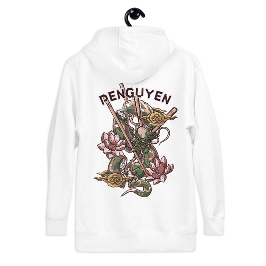 Growinupviet X Penguyen Spring Roll Dragon Premium Hoodie - Penguyen