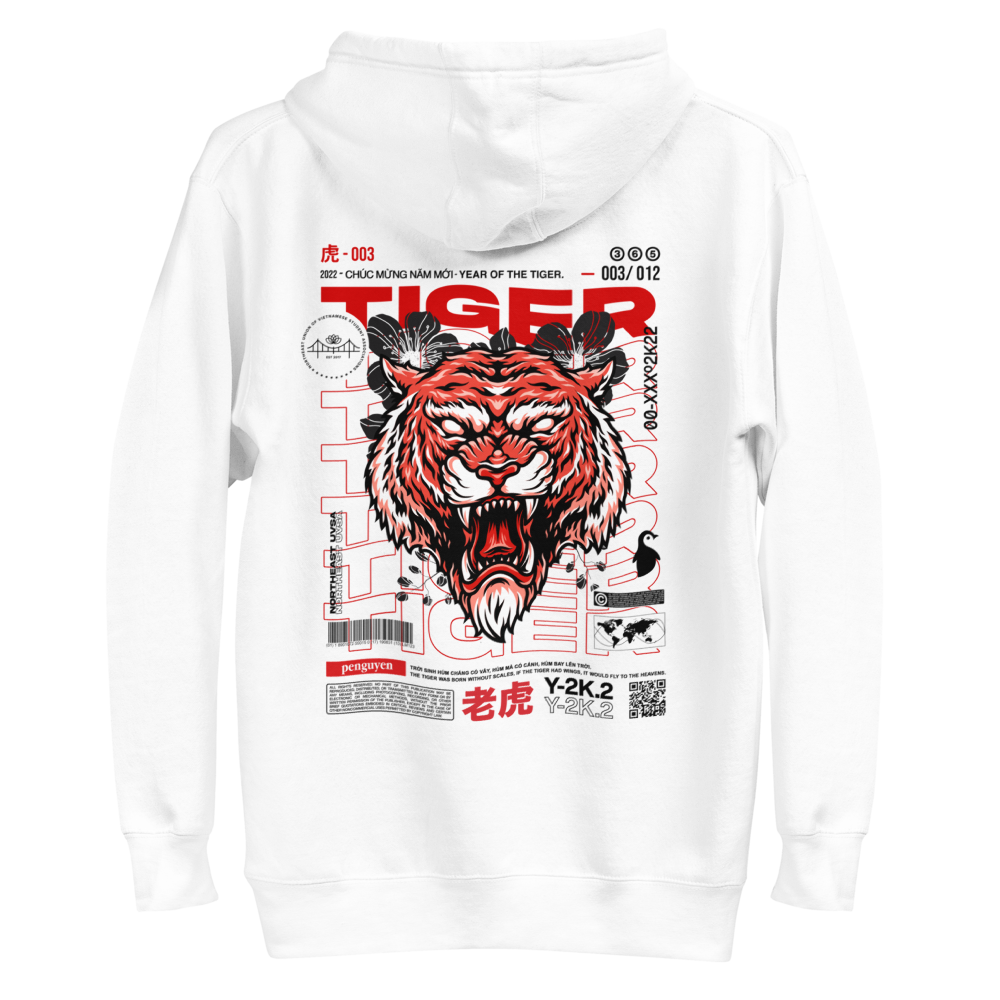 Northeast UVSA x Penguyen Year of the Tiger Premium Hoodie - Penguyen