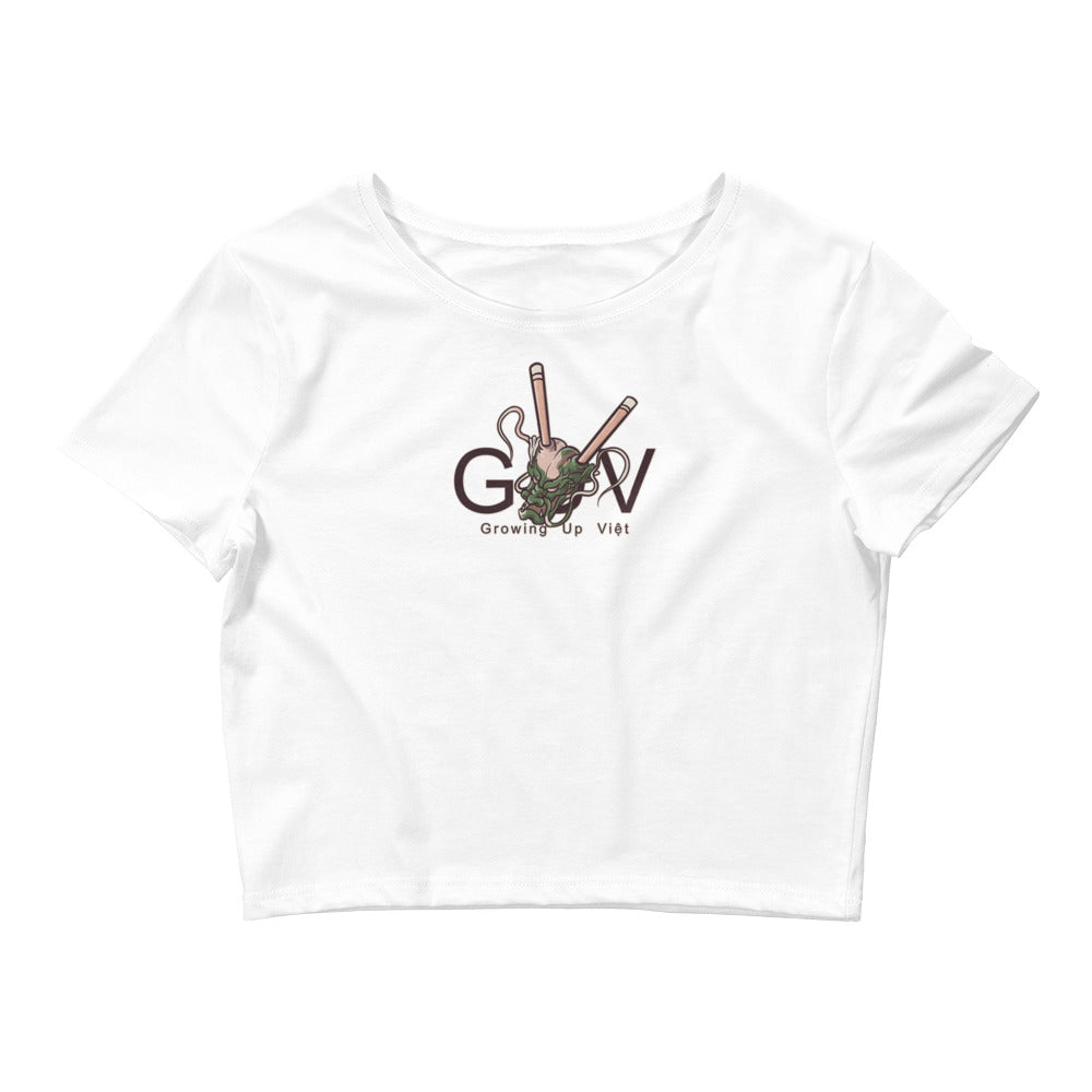 Growinupviet X Penguyen Spring Roll Dragon Crop Tee - Penguyen