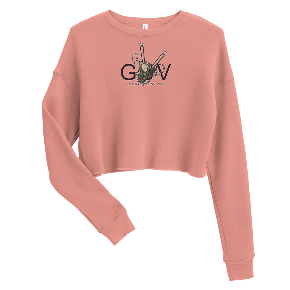 Growinupviet X Penguyen Spring Roll Dragon Crop Sweatshirt - Penguyen