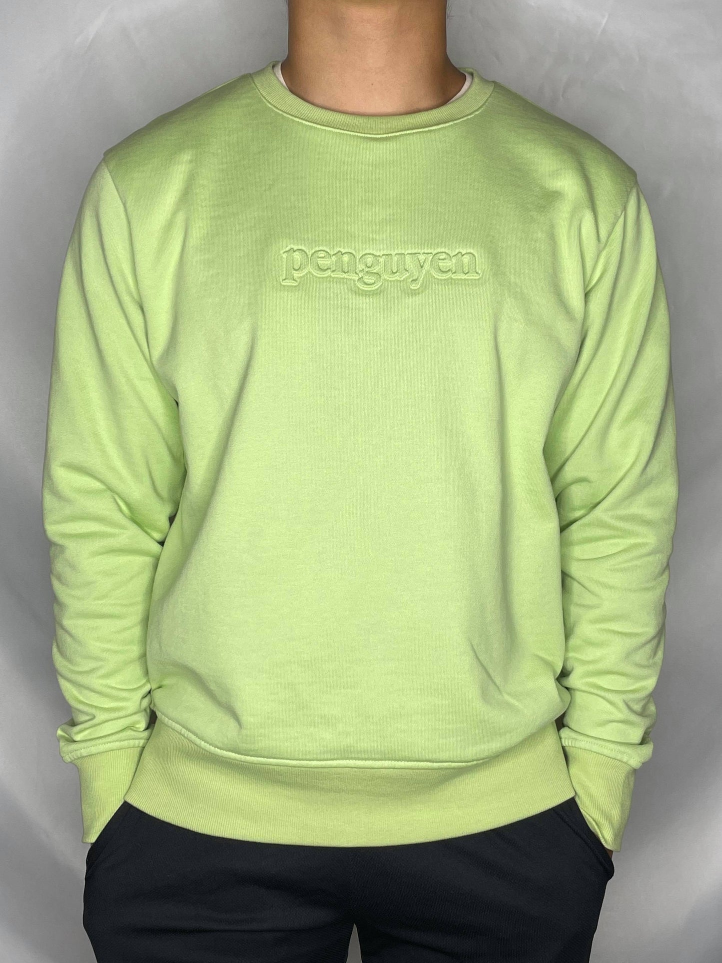 Penguyen Embossed Sweatshirt - Penguyen