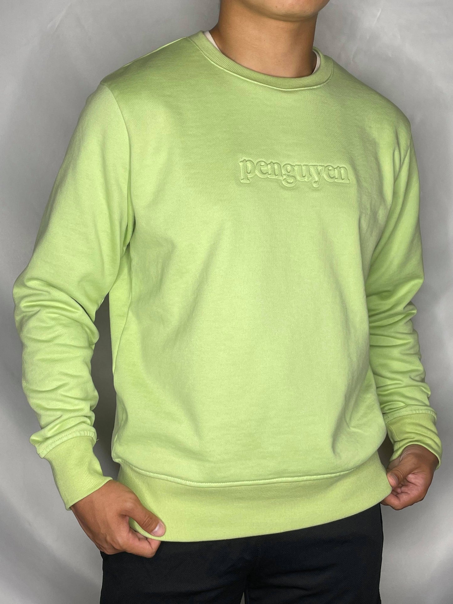 Penguyen Embossed Sweatshirt - Penguyen